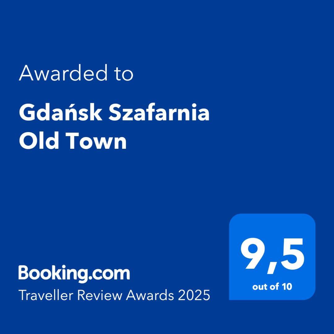 شقة Gdansk Szafarnia Old Town المظهر الخارجي الصورة